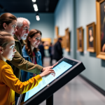 Rapprochez le public des œuvres avec les écrans interactifs pour les musées